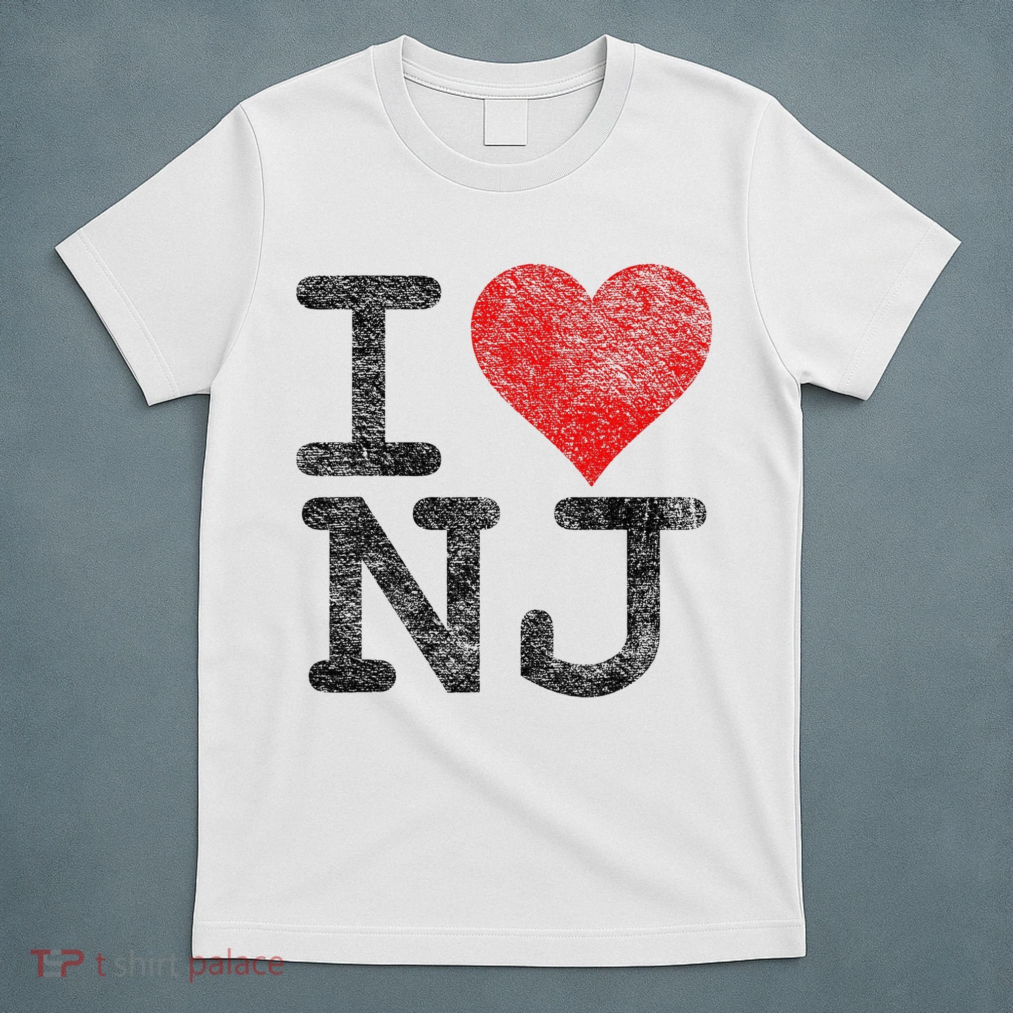 I Love New Jersey I Heart Nj T-Shirt