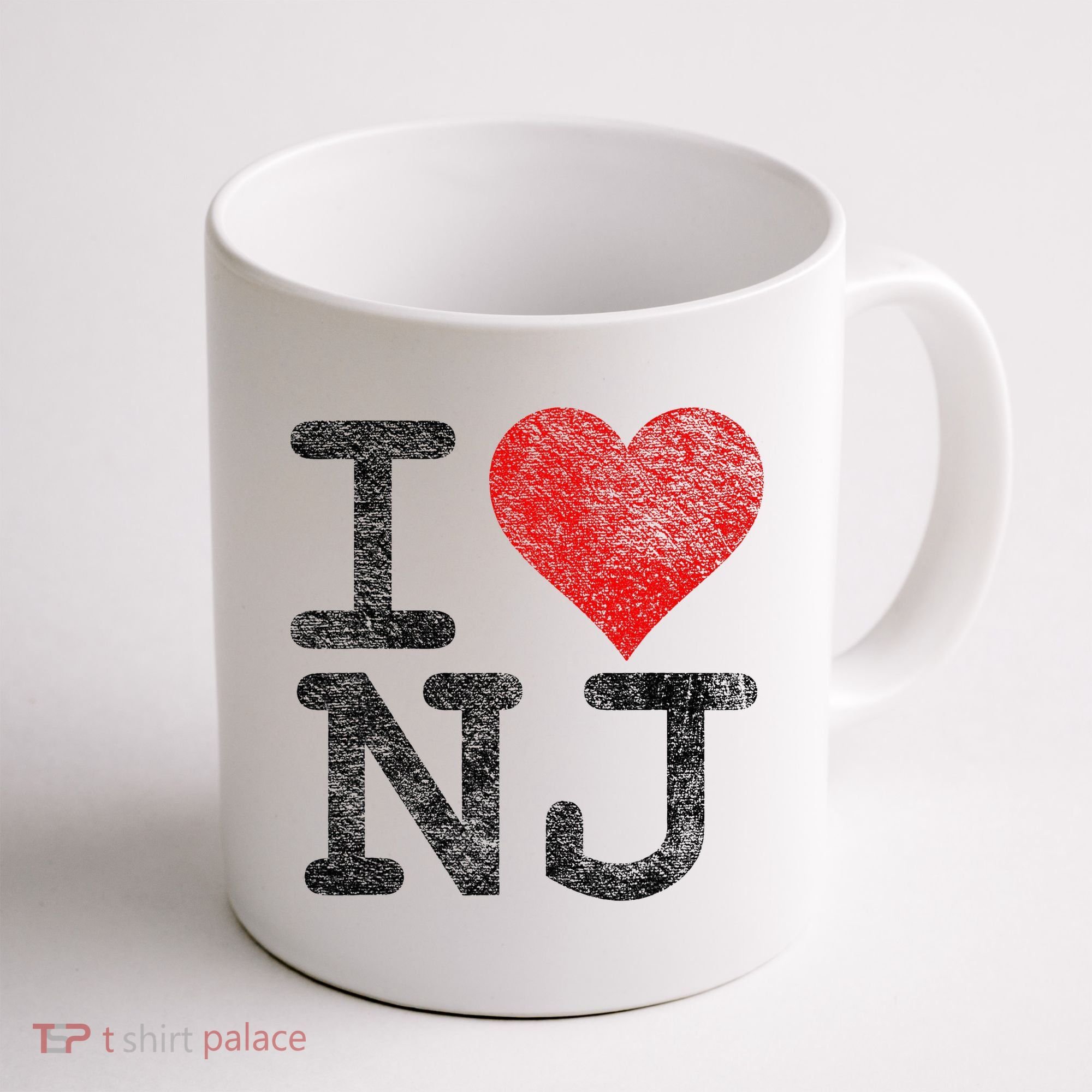 I Love New Jersey I Heart Nj Coffee Mug