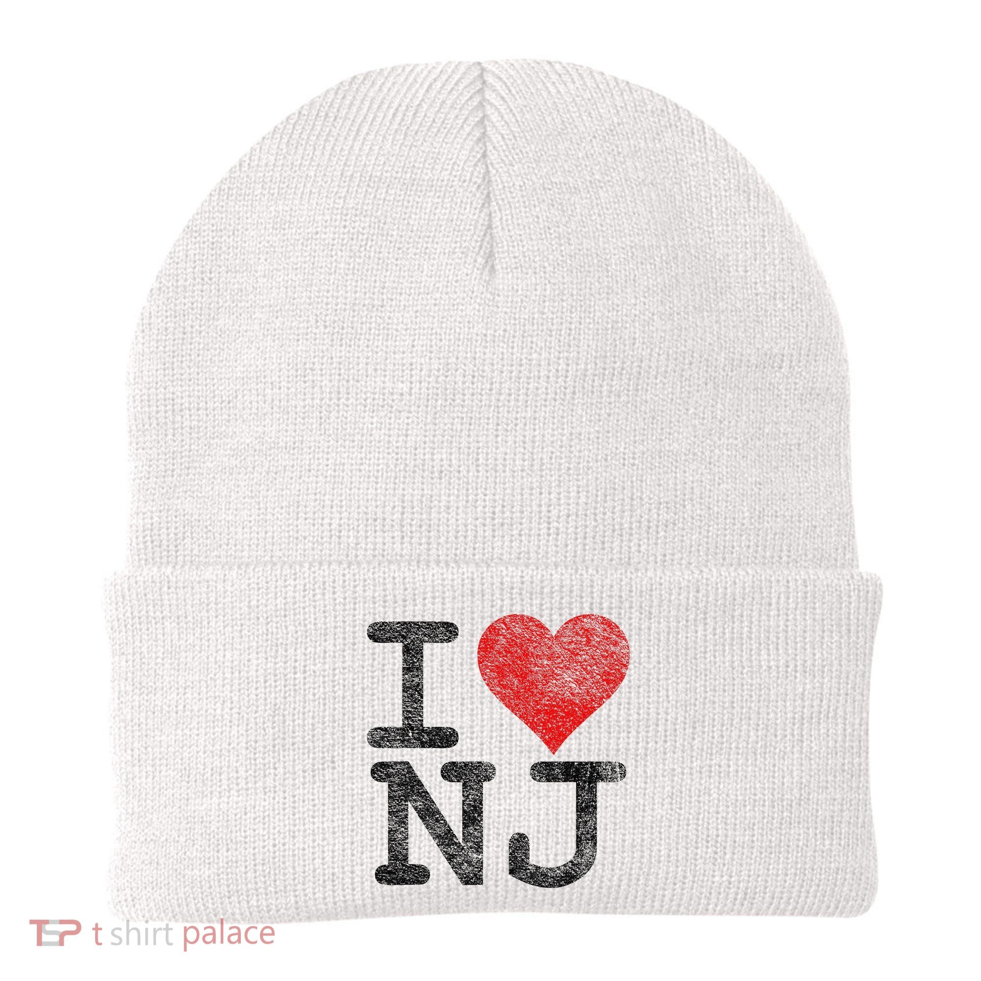 I Love New Jersey I Heart Nj Beanie