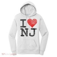 I Love New Jersey I Heart Nj Women's Hoodie thumb 0