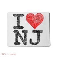 I Love New Jersey I Heart Nj Mousepad thumb 0