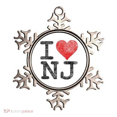 I Love New Jersey I Heart Nj Ornament