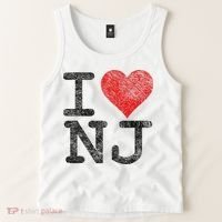 I Love New Jersey I Heart Nj Tank Top thumb 2