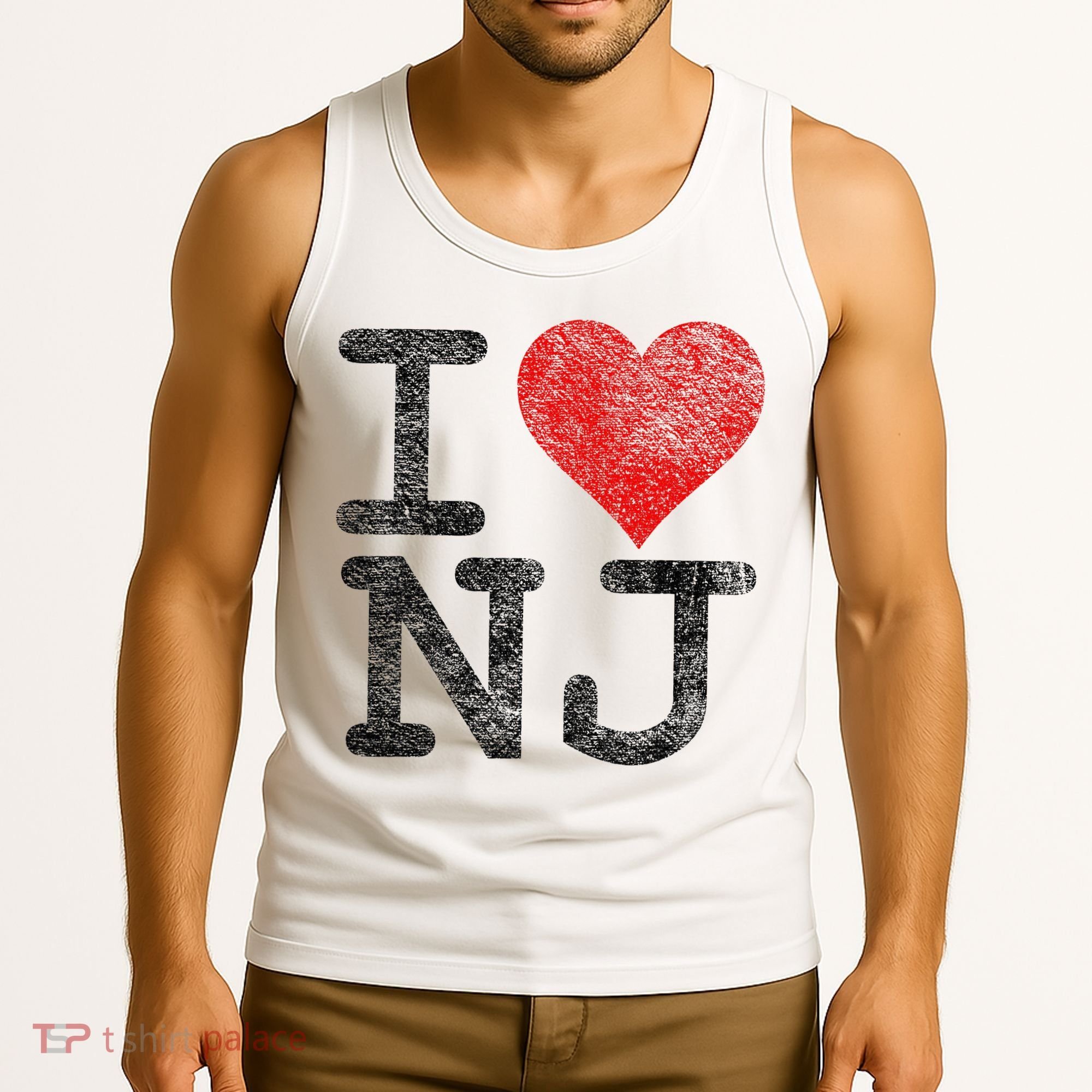 I Love New Jersey I Heart Nj Tank Top