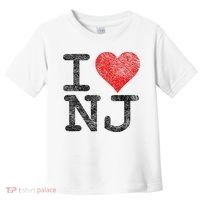 I Love New Jersey I Heart Nj Toddler T-Shirt thumb 0