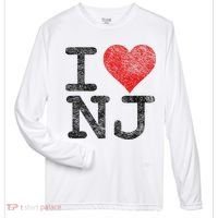 I Love New Jersey I Heart Nj Zone Performance Long-Sleeve T-Shirt thumb 0