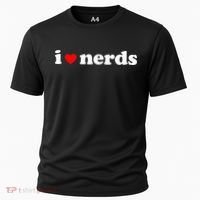 I Love Nerds Cooling Performance Crew T-Shirt thumb 0