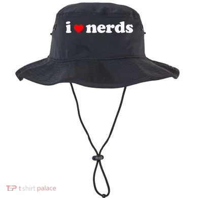 I Love Nerds Bucket Hat