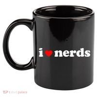I Love Nerds 11oz C Handle Ceramic Mug thumb 2