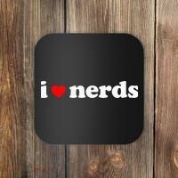 I Love Nerds Coaster thumb 0