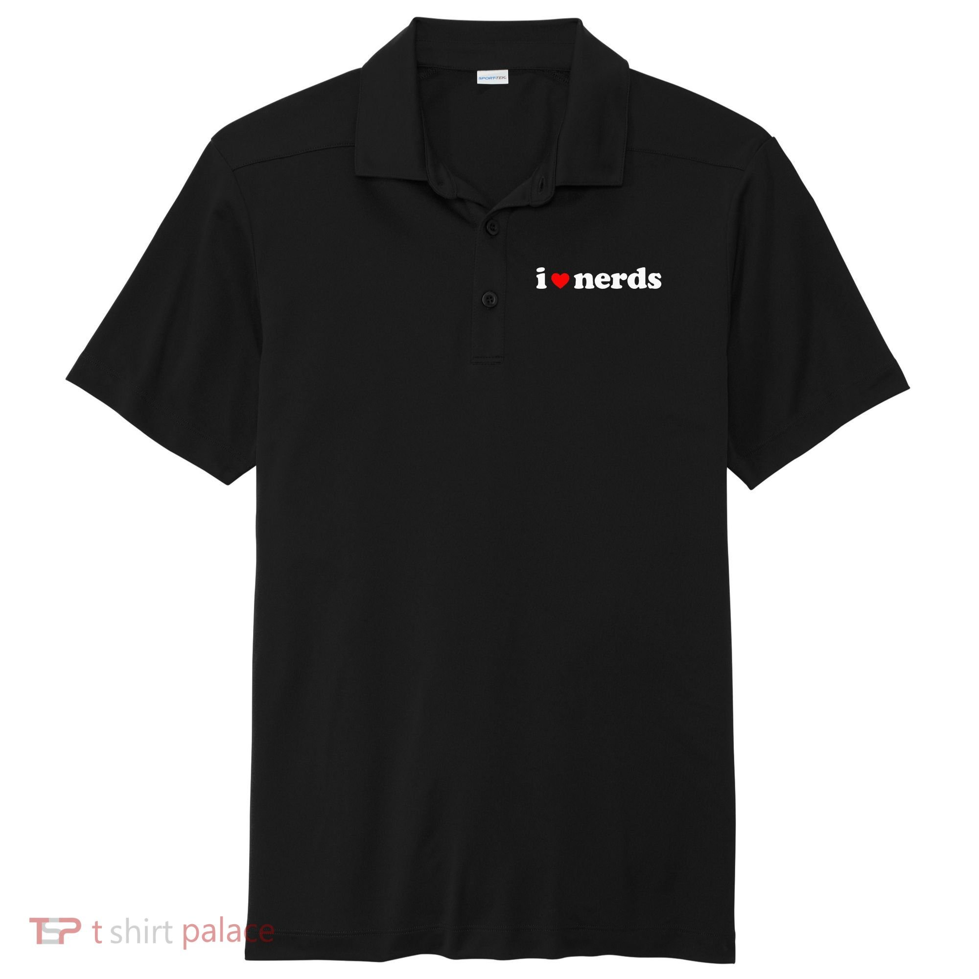 I Love Nerds Sport-Tek Posi-UV Pro Polo