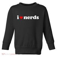 I Love Nerds Toddler Sweatshirt thumb 0