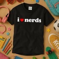 I Love Nerds Kids T-Shirt thumb 3
