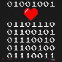 I Love Nerds I Heart Nerds In Binary Code For Geeks T-Shirt thumb 7