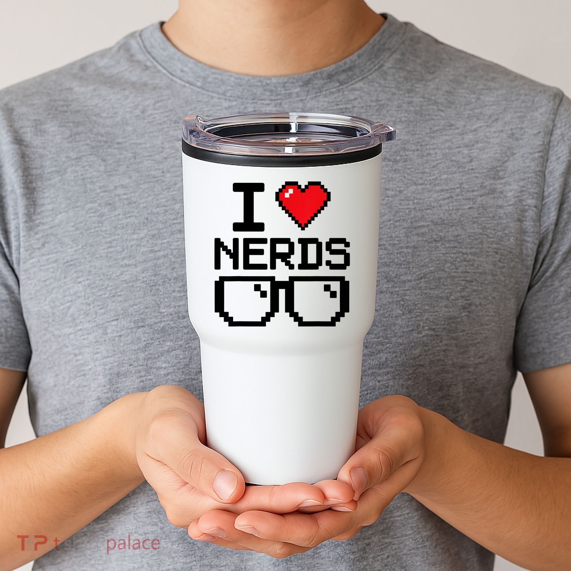 I Love Nerds For Science Or Book Lovers And Knowledge Geeks Tumbler