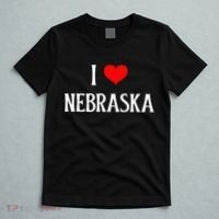 I Love Nebraska I Heart Nebraska NE Holiday Travel Souvenir T-Shirt thumb 5