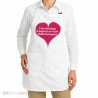 I Love Not Being A Suspect In An Active Murder Investigation Apron thumb 2