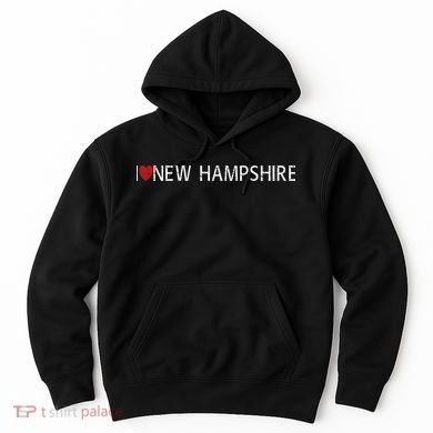 I Love New Hampshire Hoodie