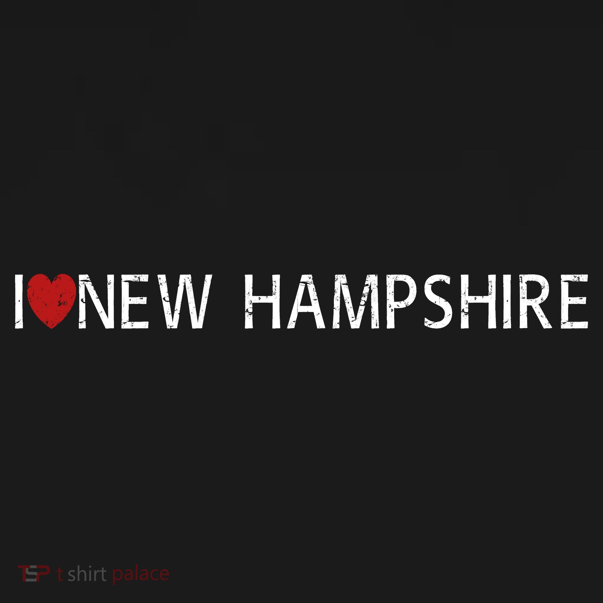I Love New Hampshire Mousepad