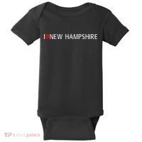 I Love New Hampshire Baby Bodysuit thumb 0
