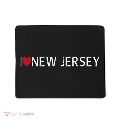 I Love New Jersey Mousepad