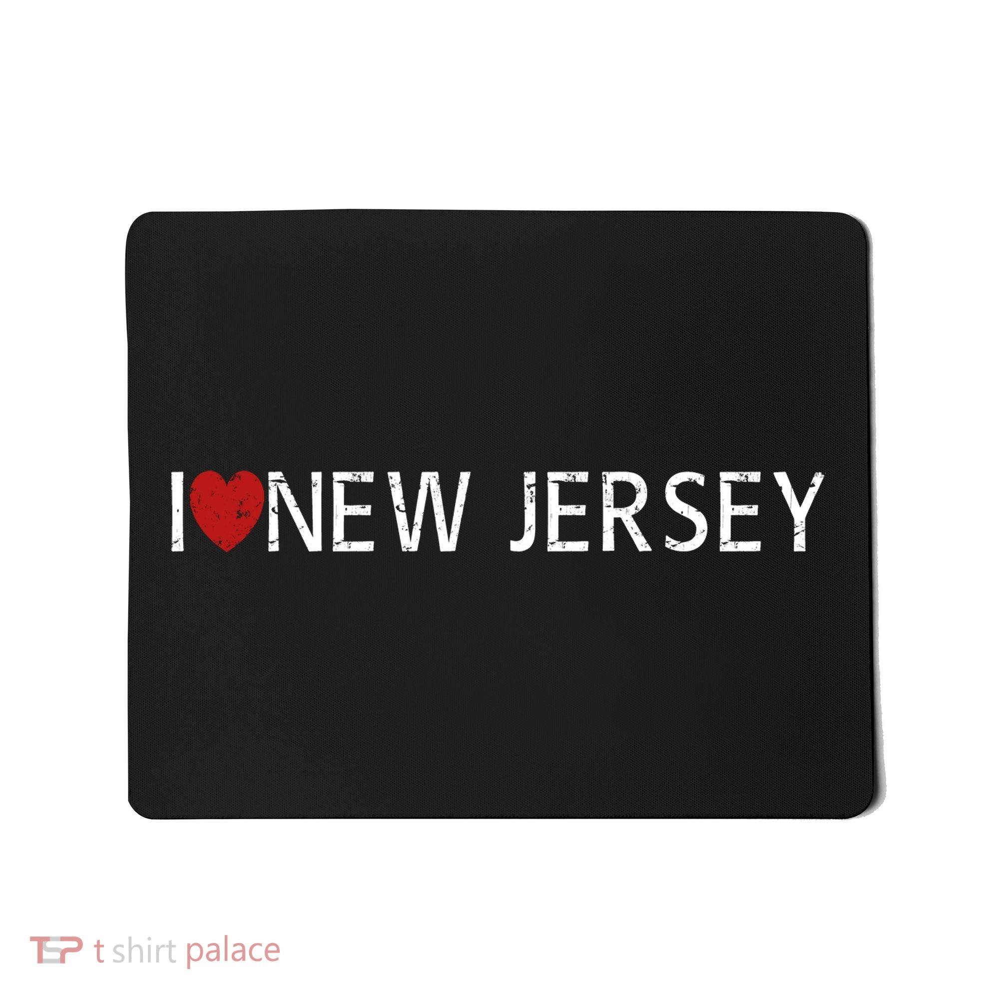 I Love New Jersey Mousepad