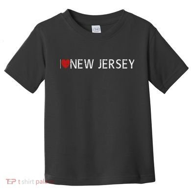 I Love New Jersey Toddler T-Shirt