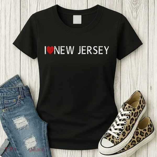 I Love New Jersey Women's T-Shirt