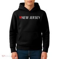 I Love New Jersey Kids Hoodie thumb 4