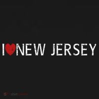 I Love New Jersey Kids Long Sleeve Shirt thumb 2