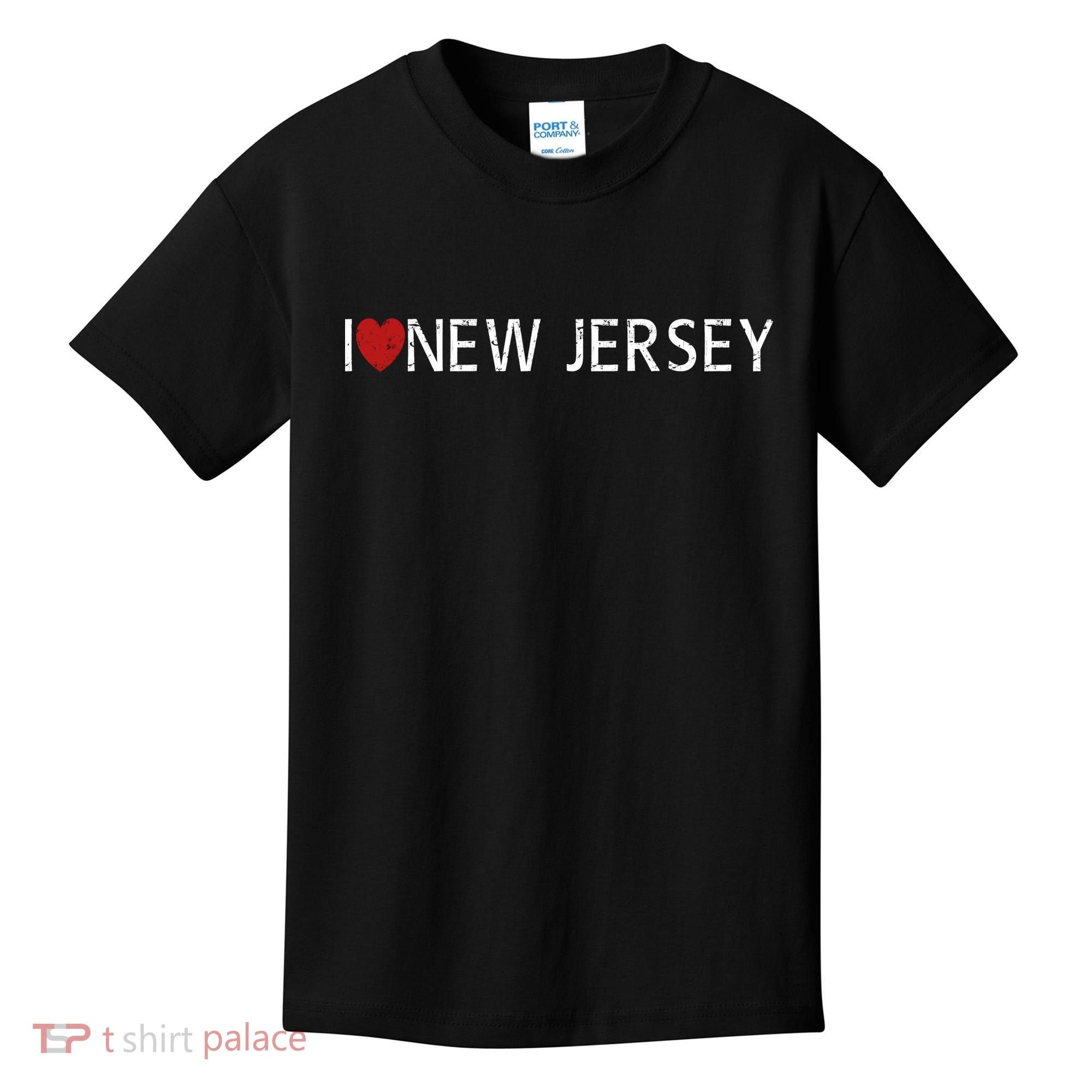 I Love New Jersey Kids T-Shirt