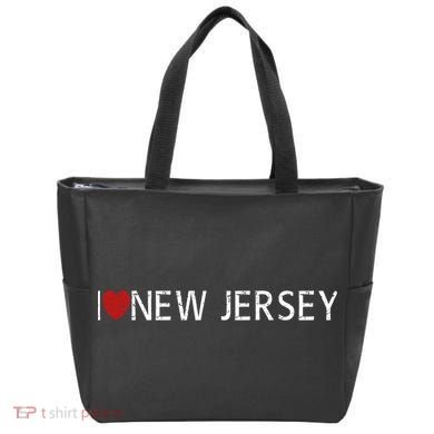 I Love New Jersey Tote Bag