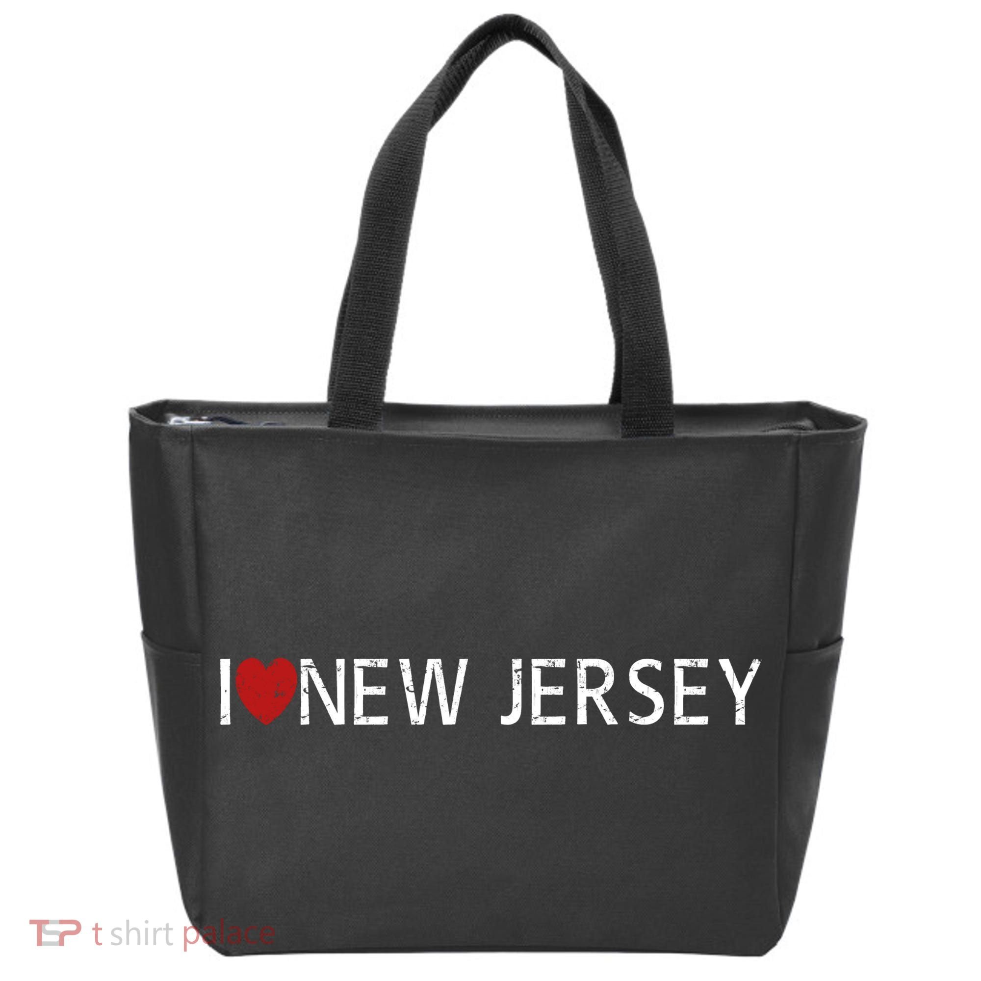 I Love New Jersey Tote Bag