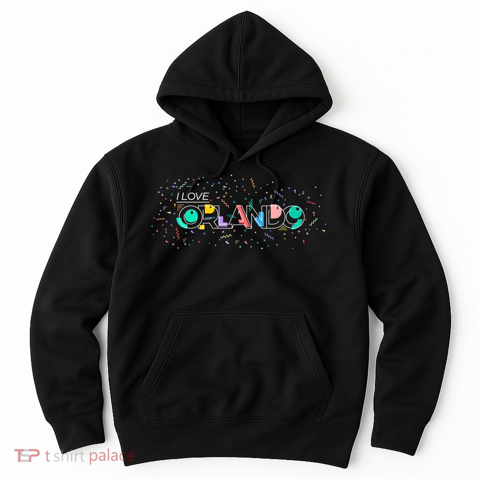 I Love Orlando Party Logo Hoodie