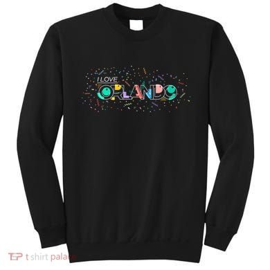 I Love Orlando Party Logo Sweatshirt