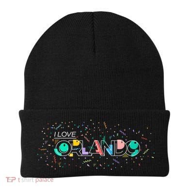 I Love Orlando Party Logo Beanie