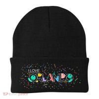 I Love Orlando Party Logo Beanie thumb 0