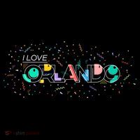 I Love Orlando Party Logo Women's Hoodie thumb 2