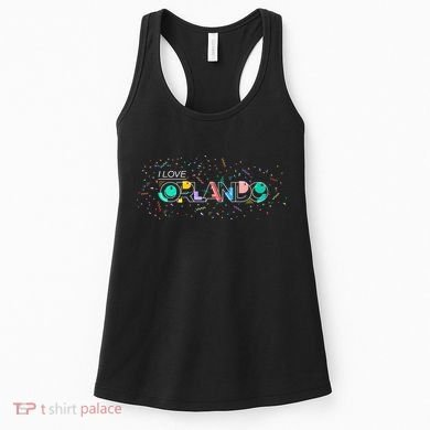 I Love Orlando Party Logo Women's Tank Top