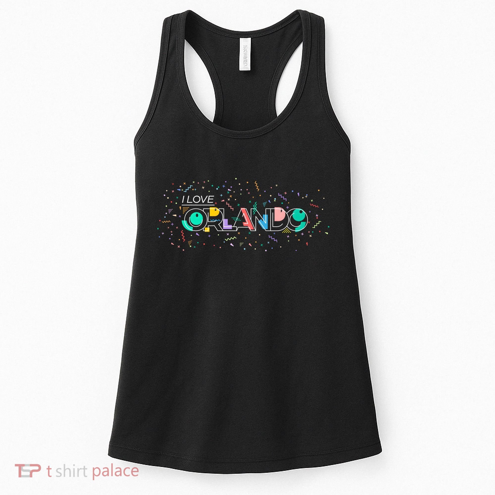 I Love Orlando Party Logo Women's Tank Top