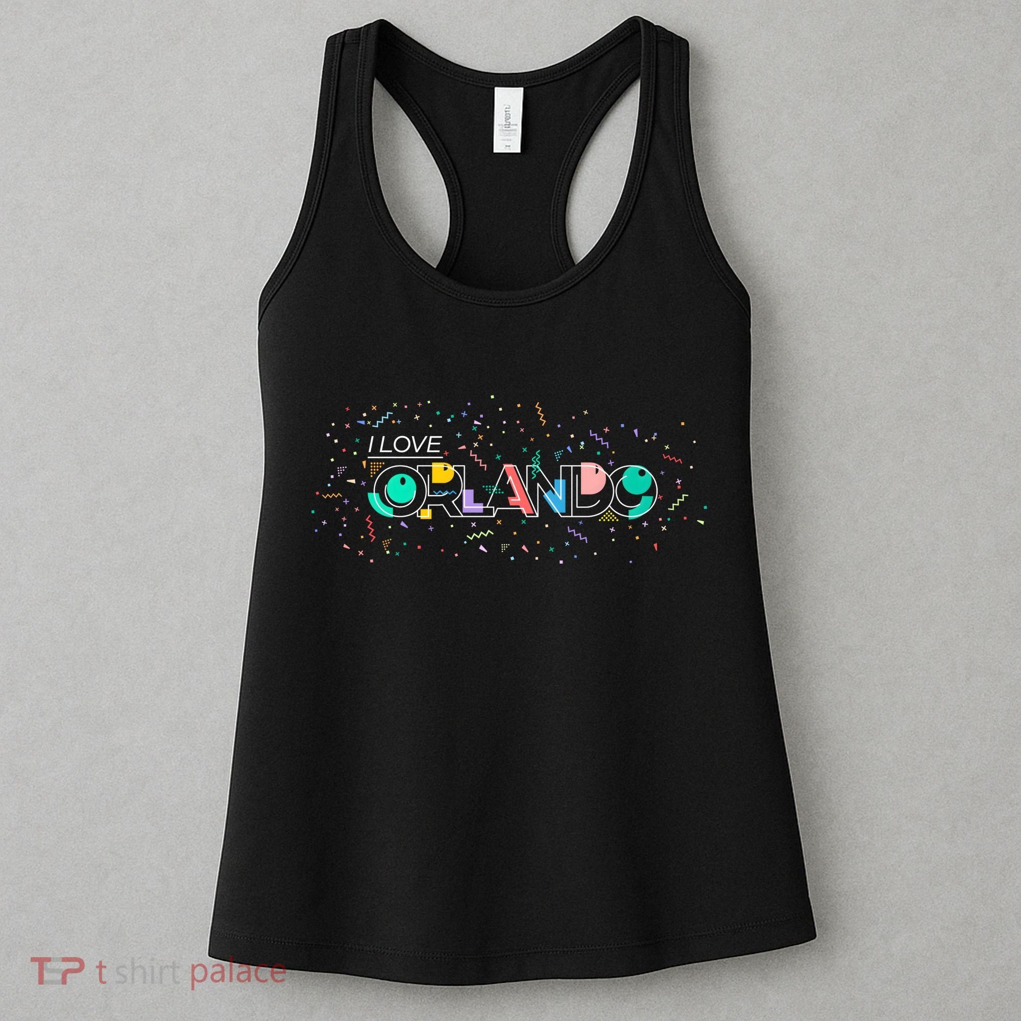 I Love Orlando Party Logo Women's Tank Top