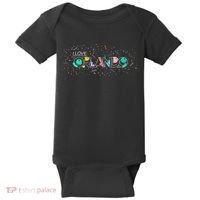 I Love Orlando Party Logo Baby Bodysuit thumb 0