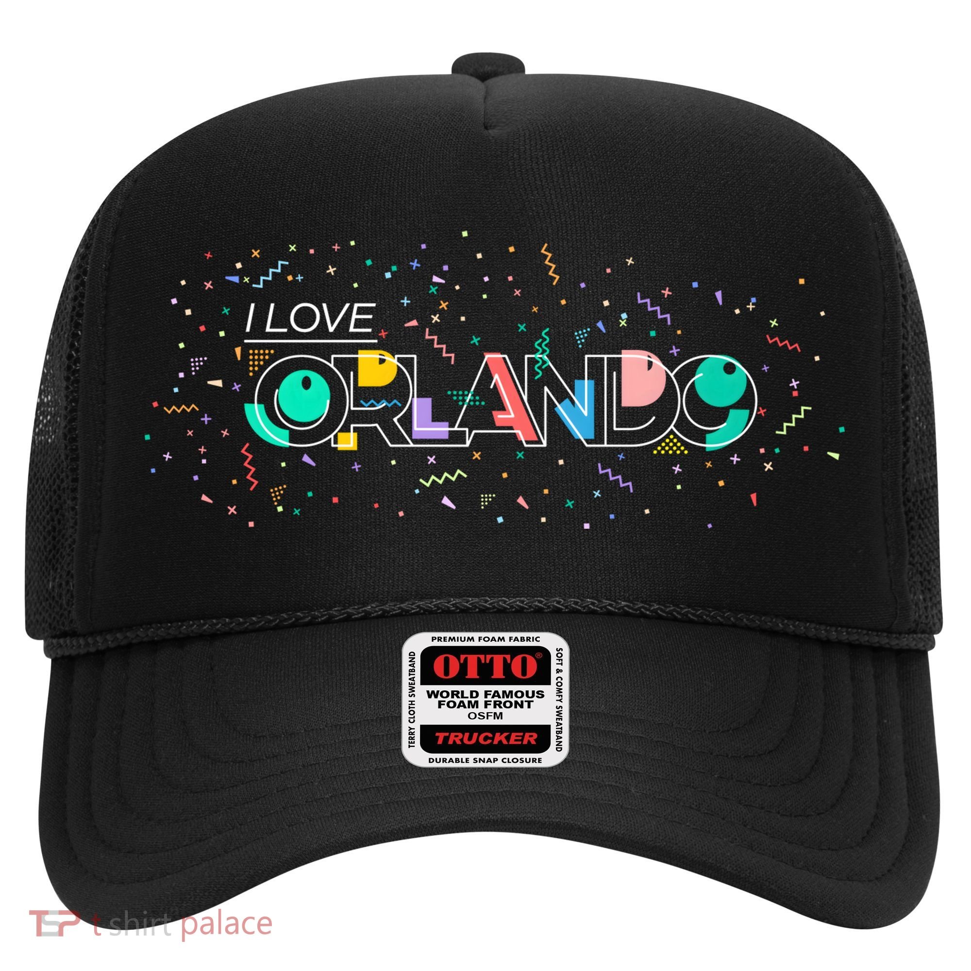 I Love Orlando Party Logo Hat