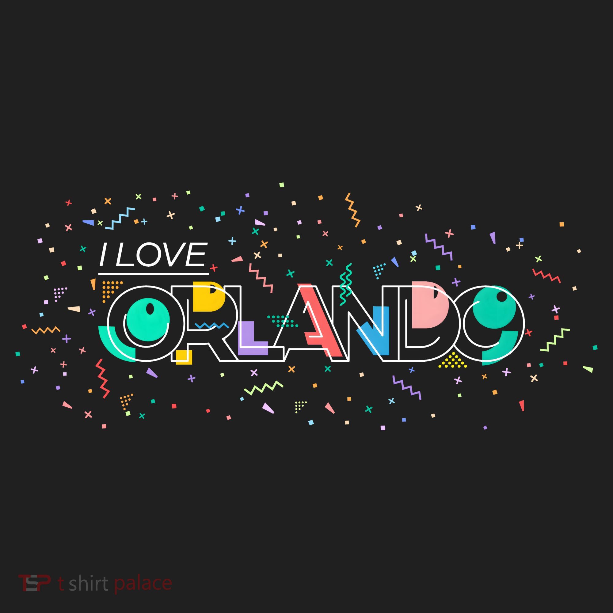 I Love Orlando Party Logo Hat