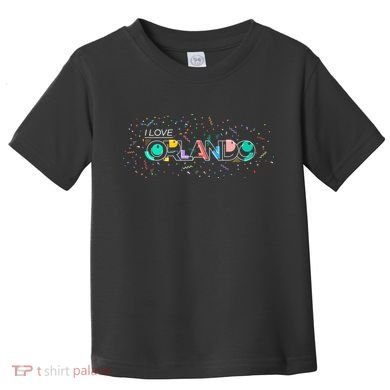 I Love Orlando Party Logo Toddler T-Shirt