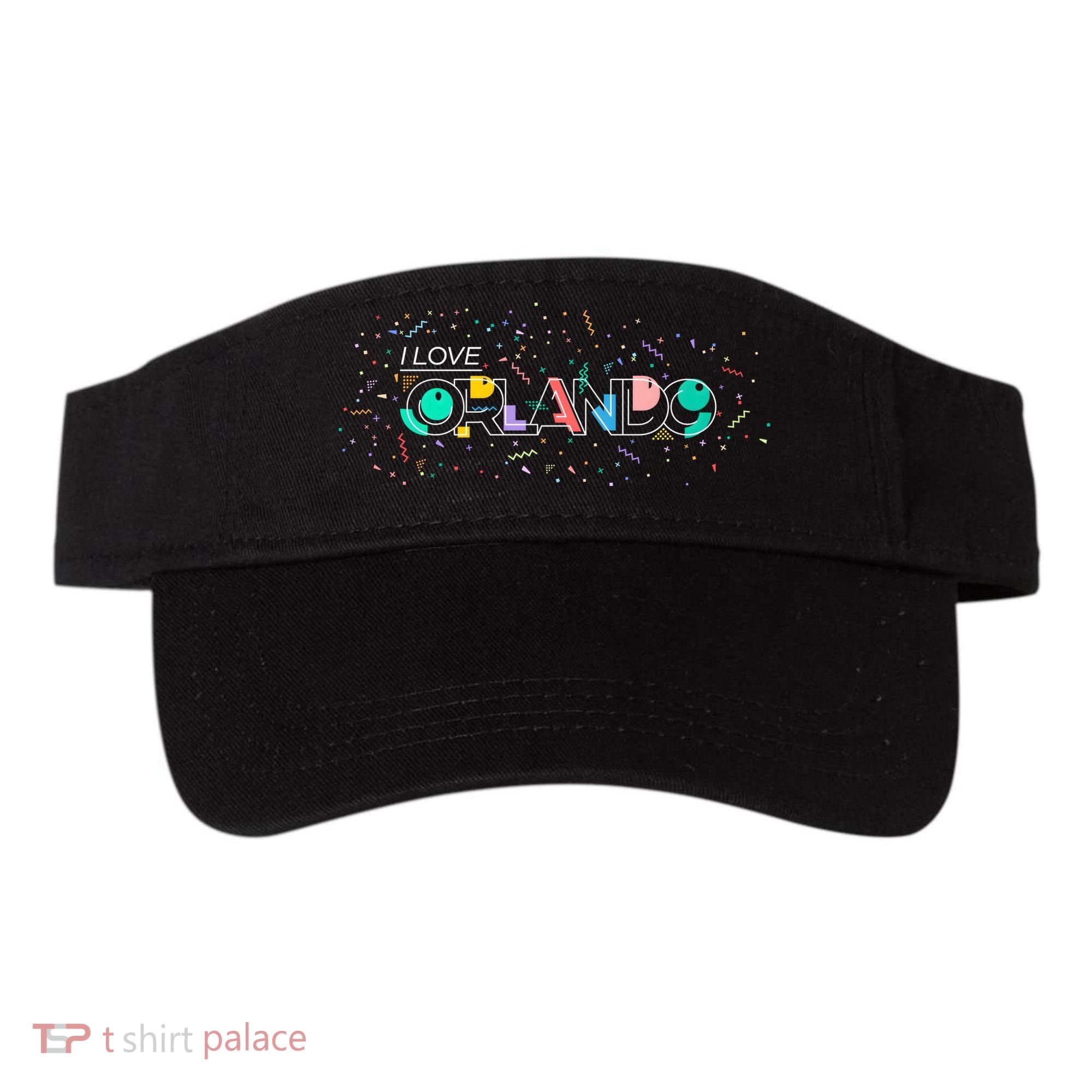 I Love Orlando Party Logo Visor