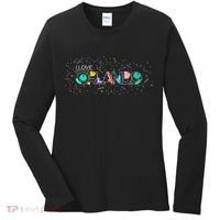 I Love Orlando Party Logo Women's Long Sleeve Shirt thumb 0