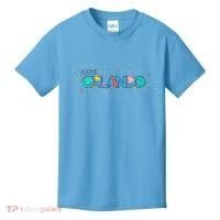 I Love Orlando Party Logo Kids T-Shirt thumb 0