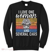 I Love One Woman And Several Cars Muscle Car Sweatshirt thumb 0