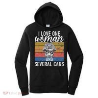 I Love One Woman And Several Cars Muscle Car Women's Hoodie thumb 0